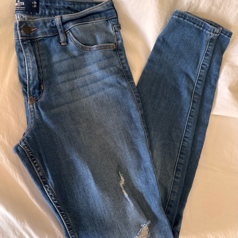 Hollister Light Blue Skinny Jeans